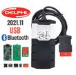 Диагностический автосканер Delphi DS150E двоплатний