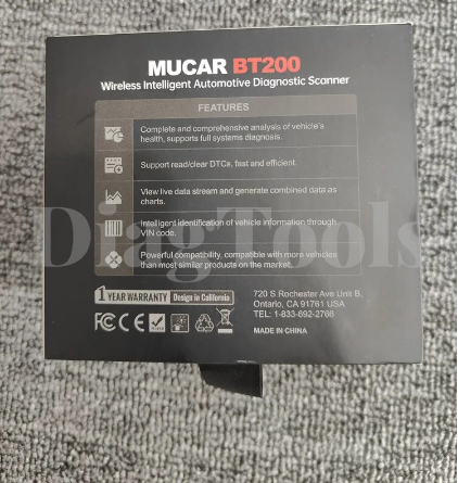 Автомобильный сканер Mucar BT200 0006 фото
