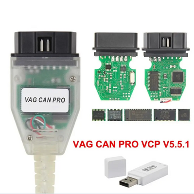 Автосканер VAG CAN PRO VCP 5.5.1 с USB ключем 0008 фото