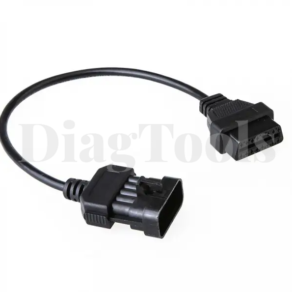 Перехідник Opel 10pin в OBD2 16 pin  0055 фото