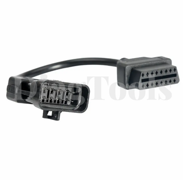 Перехідник Opel 10pin в OBD2 16 pin  0055 фото